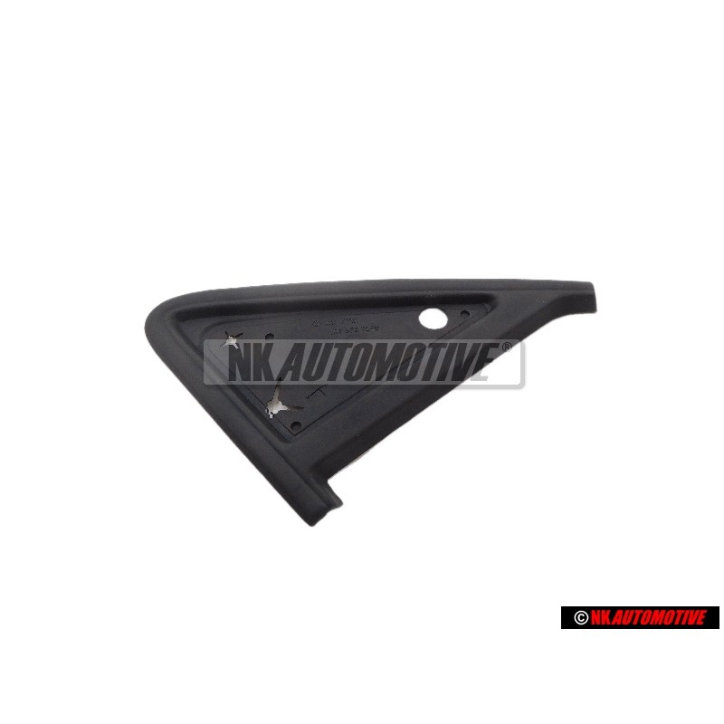 Genuine VW Corner Section Moulding For Door Window - 191853229D