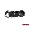 Genuine Audi Cover For Radiator Grille Satin Black - 4G8853037G 9B9