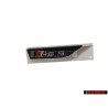 Genuine Audi RS5 Side Badge Emblem Black Red - 8W6853602D PUZ