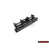 Genuine Audi QUATTRO Front Grill Badge Emblem Black Chrome - 4K0853736 9B9