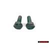 2x Genuine VW Hexagon Bolt M8x25 - N 01024222