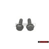 2x Genuine VW Front Brake Caliper Carrier Self Locking Bolt - N 90708504