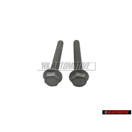 2x Genuine VW Hex Collared Bolt - N 10640301