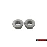 2x Genuine VW Self Locking Hexagon Nut M14x1.5 - N 90353604