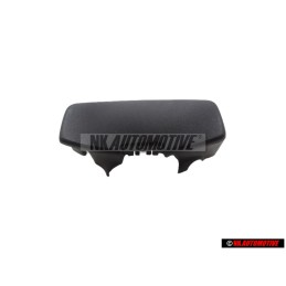 Genuine VW Trim Upper Part Satin Black - 1H0953515L 01C