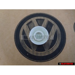 Genuine VW Cover Cap Pastel White - 211707192 90D