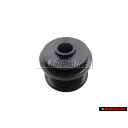 Genuine VW Poly V-Belt Pulley - 028903119N