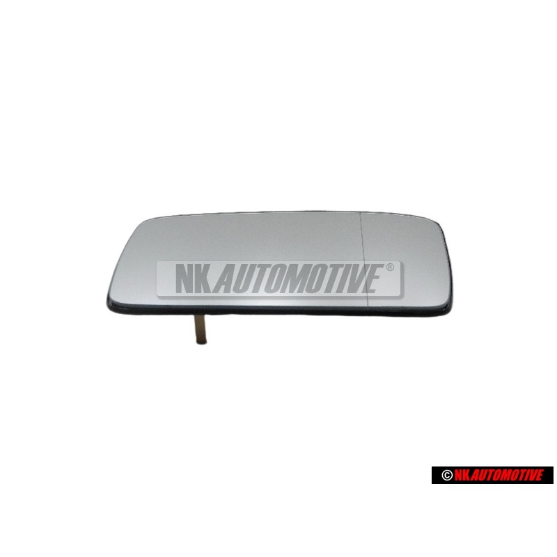 Genuine VW Mirror Glass (Aspherical- Wide Angle) With Plate - 1H1857521C