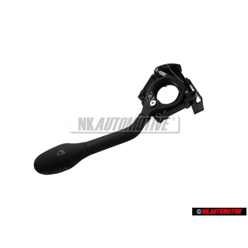 Genuine VW Switch For Wipers/Wash-Wipe Operation Satin Black - 1H0953519 01C