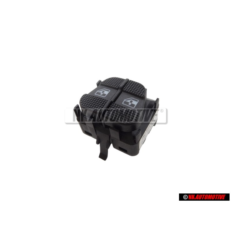 Genuine VW Switch For Electric Window Regulator Satin Black - 1H2959855 01C