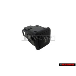 Genuine VW Pushbutton For Tank Flap Actuation Satin Black - 3B0959833A 01C