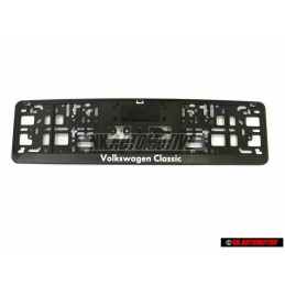 VW Classic Parts License Plate Suround Holder Frame - ZCP902303