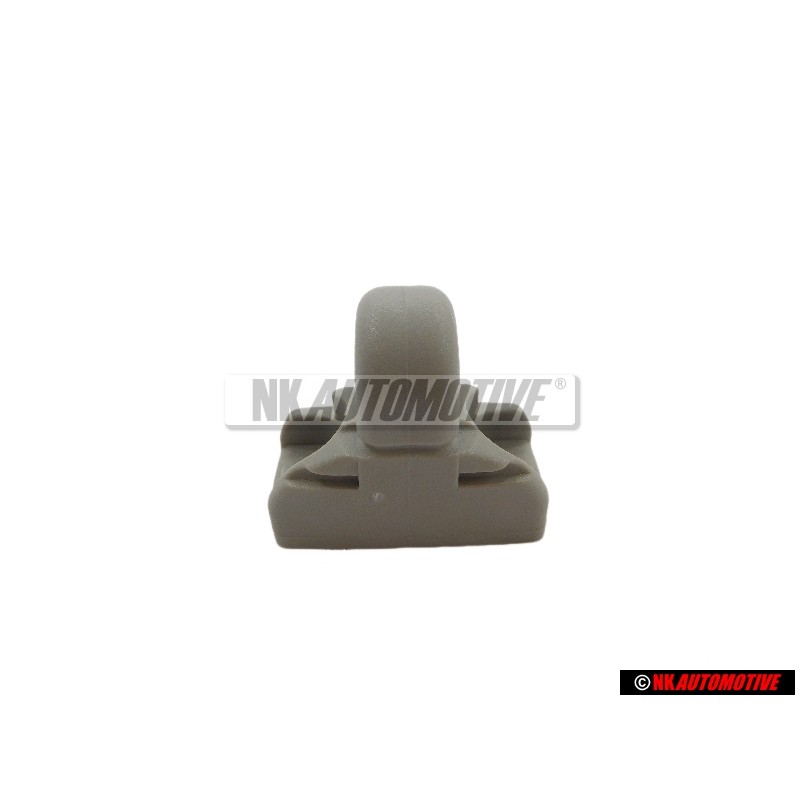 Genuine Audi Retainer For Sun Visor Silver - 4D0857561E 1YE