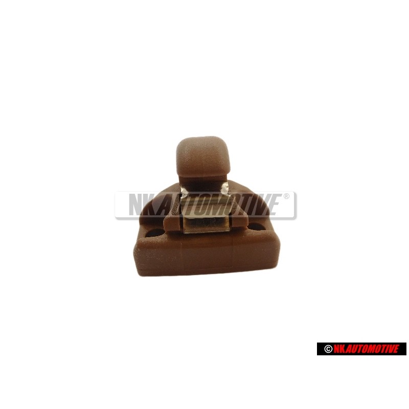 Genuine Audi Retainer For Sun Visor Amaretto Brown - 4D0857561E 8Y4