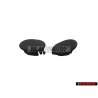 Genuine Audi 1 Set Cover Caps Soul Black - 4F1898173 6PS