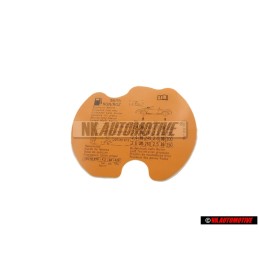 Genuine Audi Data Plate For Tyre Pressure - 8N7010164E
