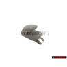 Genuine Audi Coat Hook Silver - 8P0857635 1YE