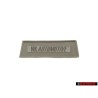 Genuine Audi Insert For Stowage Compartment Light Grey - 8P0863301 J50