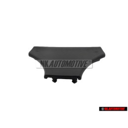 Genuine VW Horn Button Satin Black - 1H0419669K 01C