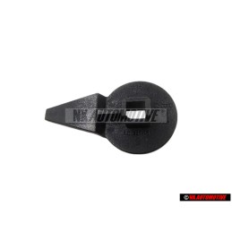 Genuine VW Locking Bar Satin Black - 1J0867468 B41
