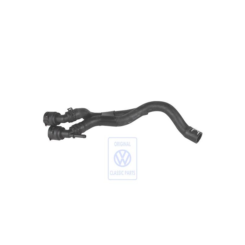 Genuine VW Coolant Hose With Quick Release Coupling - 1C0121156C