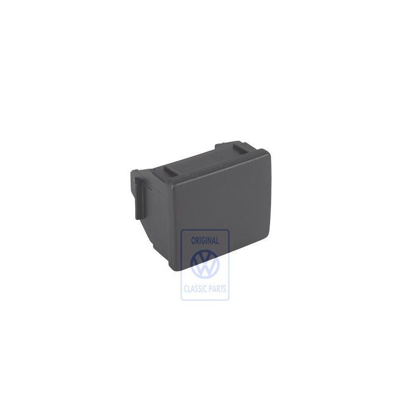 Genuine VW Dummy Cover Satin Black - 1H0858179 01C