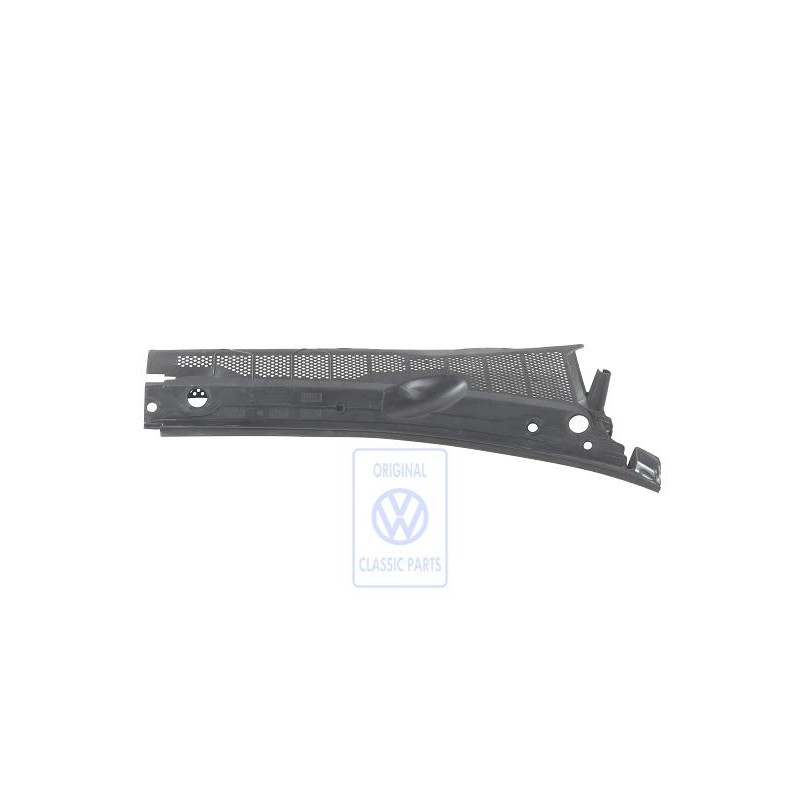 Genuine VW Water Deflector Satin Black - 1H1819415B B41