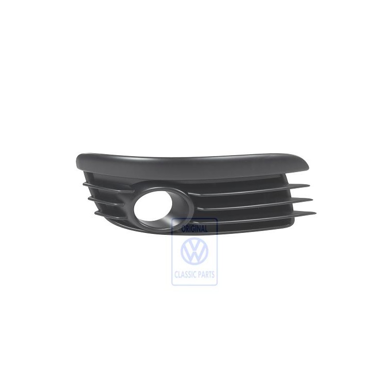 Genuine VW Vent Grille Satin Black - 1K0853990 9B9