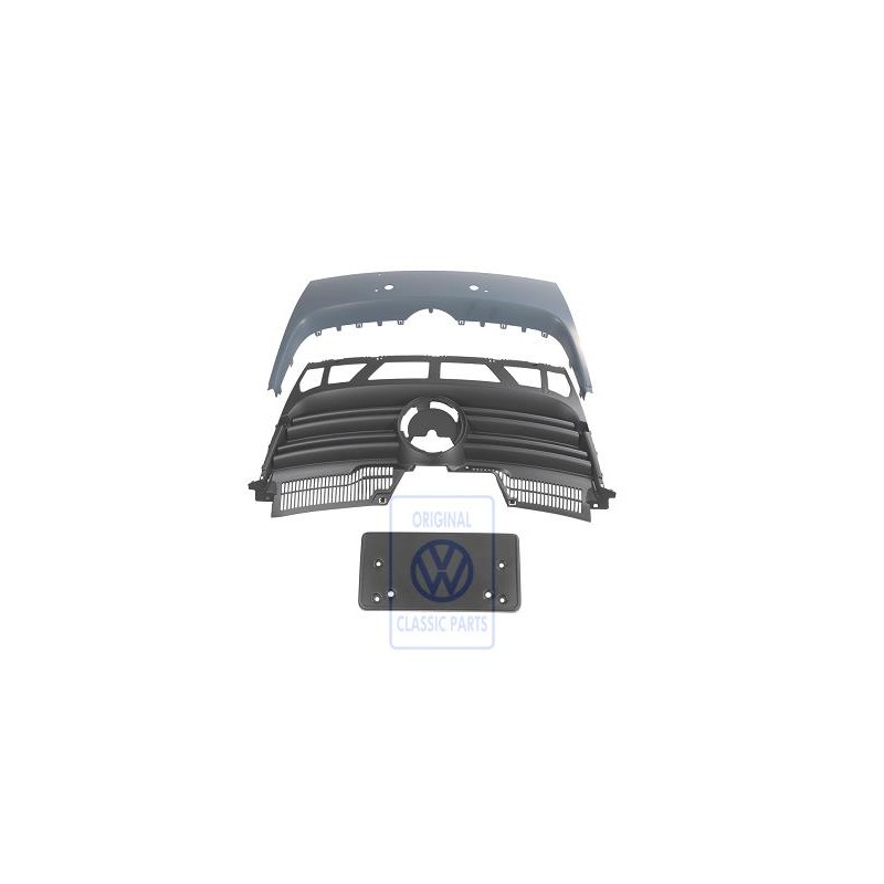 Genuine VW Radiator Grille Primed - 1K5853651R GRU