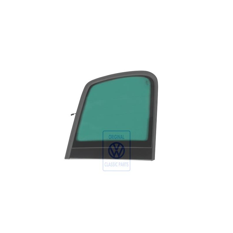 Genuine VW Side Window (Insulated Glass) With Aerial Black - 1T0845041AG5AP