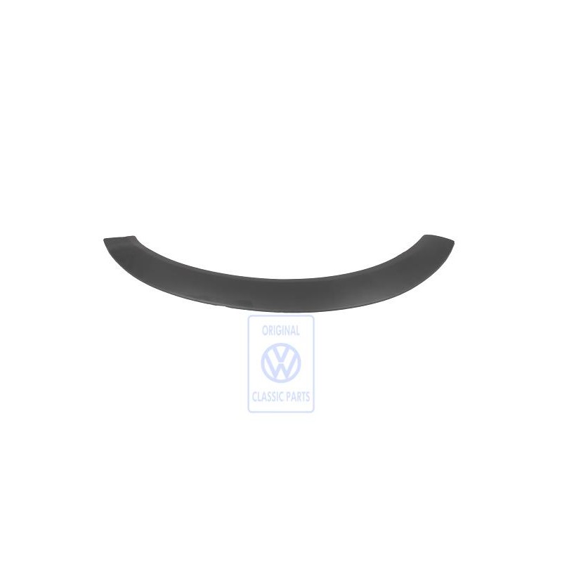 Genuine VW Trim For Wheel Arch Grey Black - 321853817A 2BC