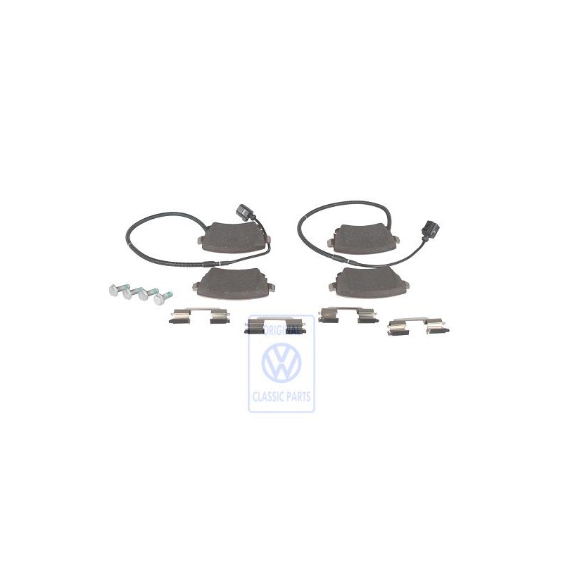 Genuine VW 1 Set Of Brake Pads For Disk Brake - 3D0698451A