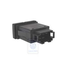 Genuine VW Switch For Rear Fog Light Satin Black - 535941535A 01C