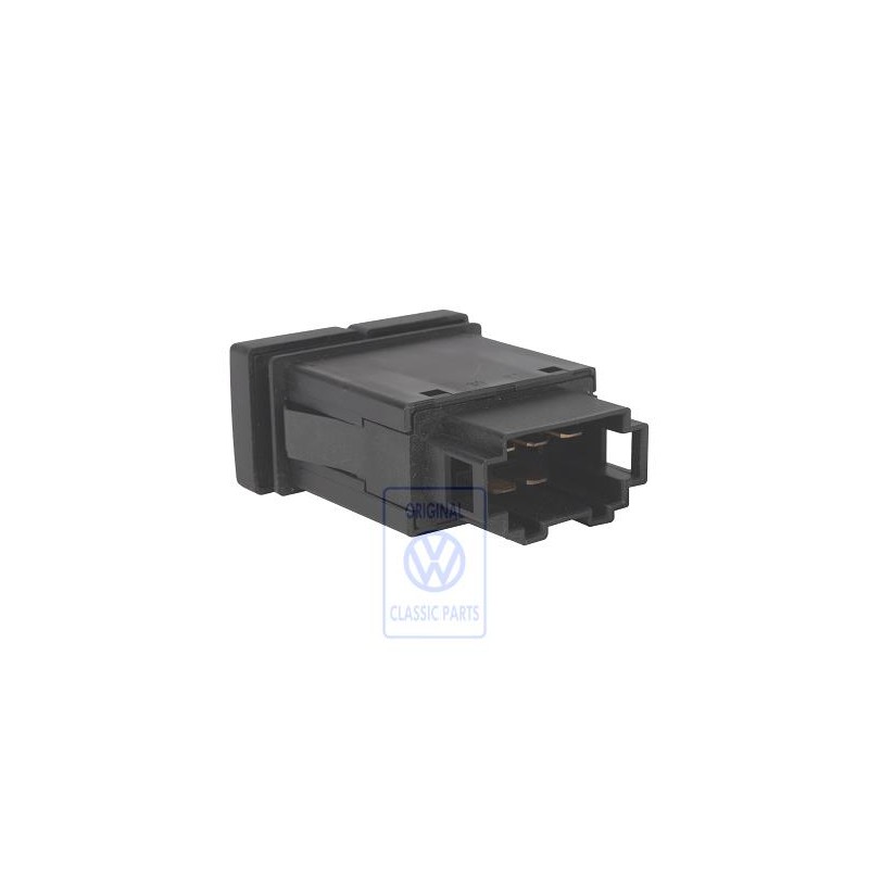 Genuine VW Switch For Rear Fog Light Satin Black - 535941535A 01C
