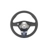 Genuine VW Mult.Steering Wheel (Leather) Black - 561419091J E74