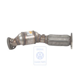 Genuine VW Exhaust Pipe With Pre-Catalyst - 7L6254300JX
