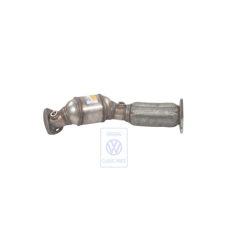 Genuine VW Exhaust Pipe With Pre-Catalyst - 7L6254300JX