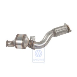 Genuine VW Exhaust Pipe With Pre-Catalyst - 7L6254301PX
