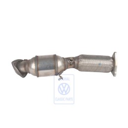 Genuine VW Exhaust Pipe With Pre-Catalyst - 7L6254350FX
