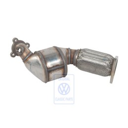 Genuine VW Exhaust Pipe With Pre-Catalyst - 7L6254350 X