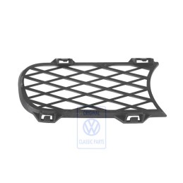 Genuine VW Ornamental Grille Satin Black - 7L6853684A 9B9
