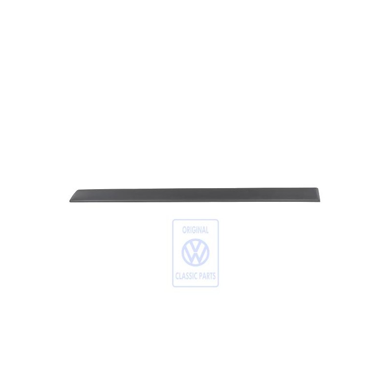 Genuine VW Molding For Door Satin Black - 7M3853525 B41