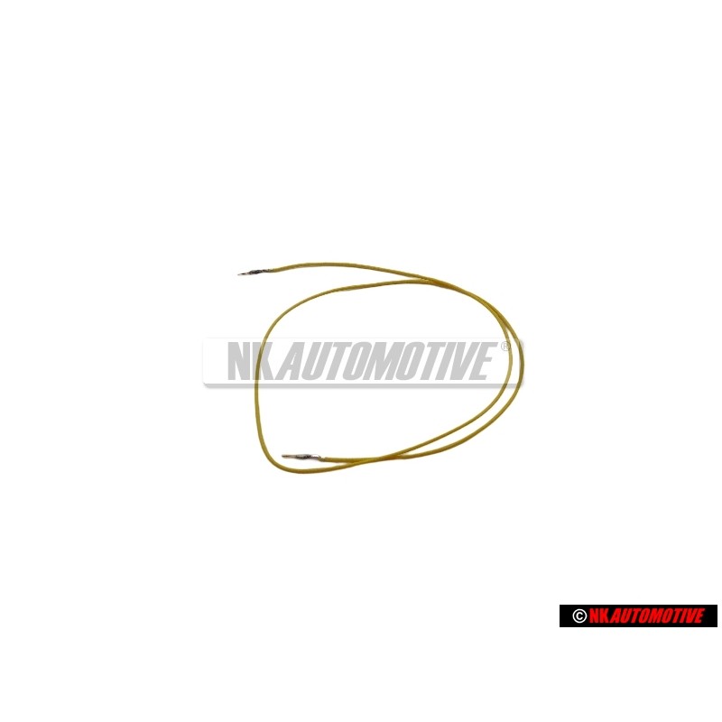 Genuine VW 1 Set Single Wires Each With 2 Gold-Plated Contacts - 000979007A