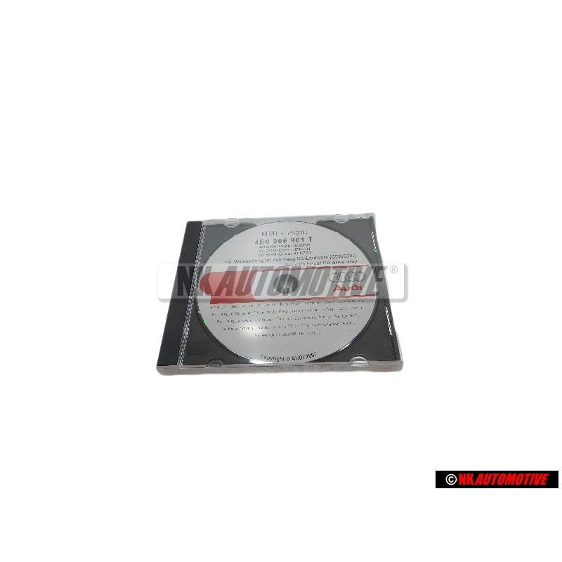 Genuine Audi Cd-Rom For Software Adaptation - 4E0906961T