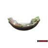 Genuine VW Brake Shoe With Lining - 1H0609526D