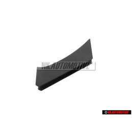Genuine VW Cover Cap Satin Black - 1H6807245 01C