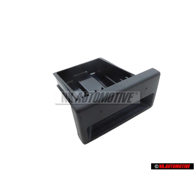 Genuine VW Ashtray Satin Black - 7D0857331A 01C