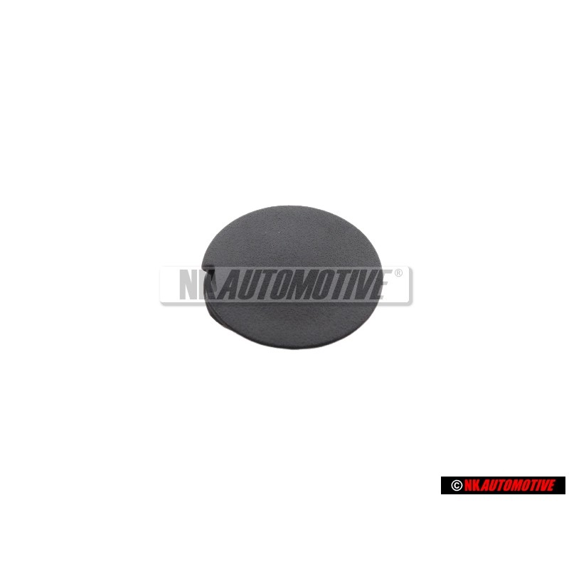 Genuine Audi Cover Cap Soul Black - 8Z0863497 4PK