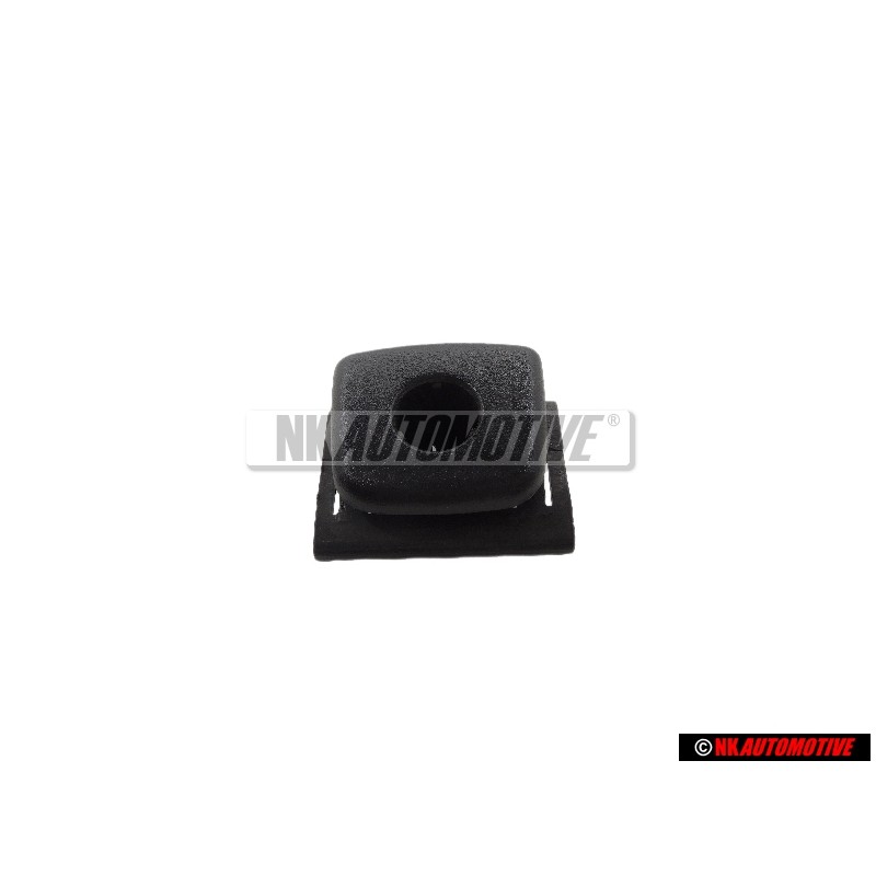 Genuine VW Rosette Satin Black - 3A0867109A 01C
