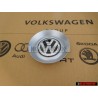Genuine VW Hup Cap Brilliant Chrome/Dolomite Grey - 3D0601149D GRB